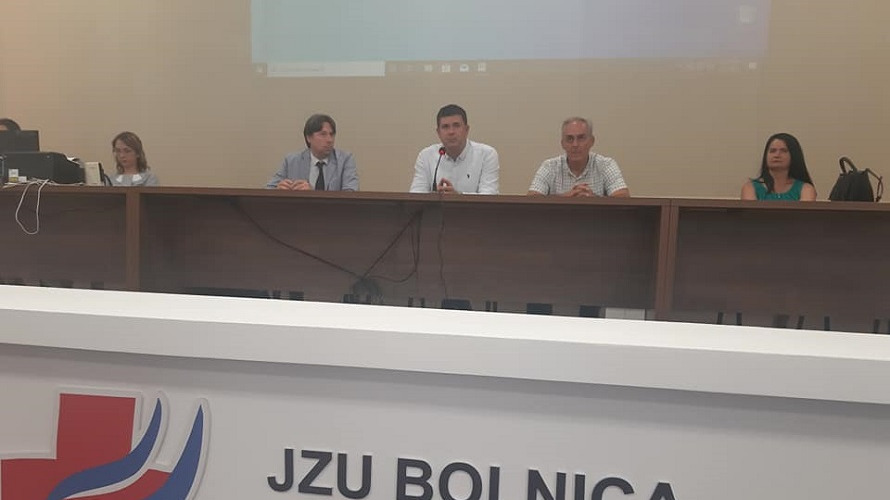 U JZU Bolnici “Srbija” održana edukacija o vakcinaciji i pandemiji virusa korona (FOTO)