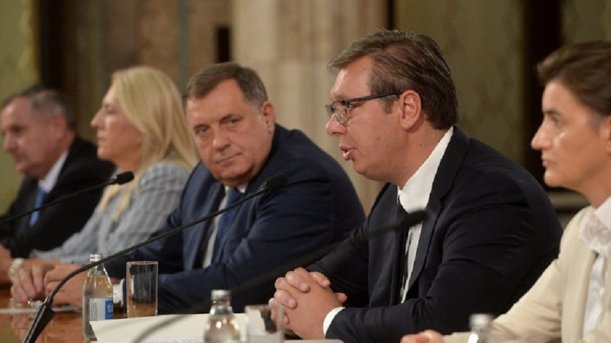 Dodik: Sa Vučićem o dešavanjima u BiH i pridruženju Srpske “otvorenom Balkanu”