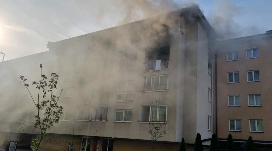 PU Istočno Sarajevo: Utvrđuje se uzrok požara u Hilandarskoj ulici