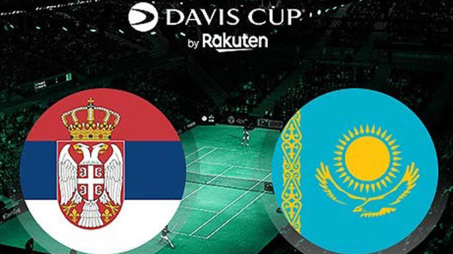Srbija u duelu sa Kazahstanom za polufinale Dejvis kupa