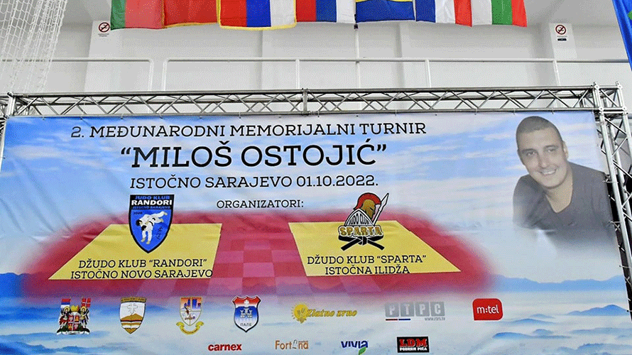 Počeo Drugi međunarodni memorijalni džudo turnir “Miloš Ostojić u Istočnom Sarajevu