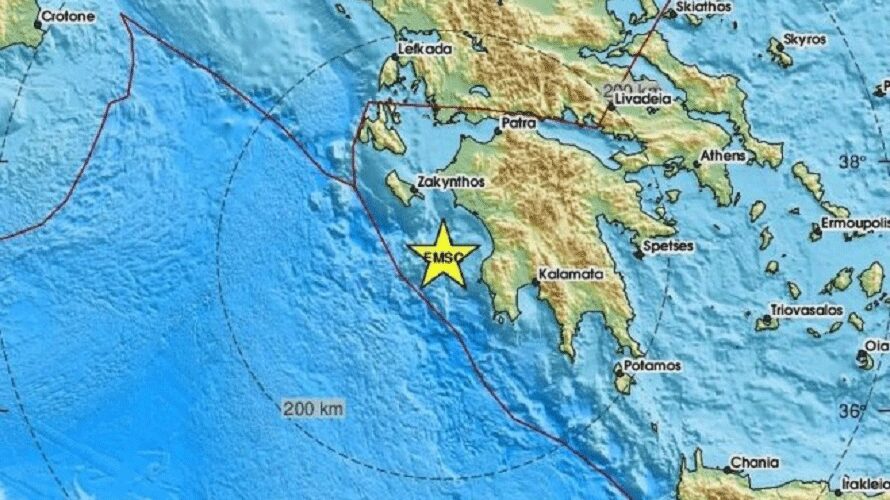 Zemljotresi jačine 5,7 i 5,2 stepeni Rihterove skale pogodili južnu Grčku