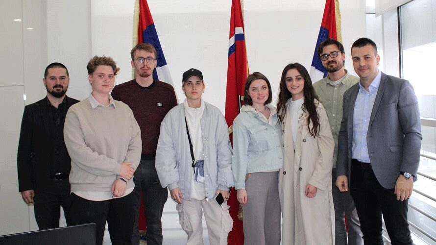 Studenti Univerziteta „Lobačevski“ iz ruskog Nižnjeg Novgoroda u posjeti Gradskoj upravi Istočno Sarajevo