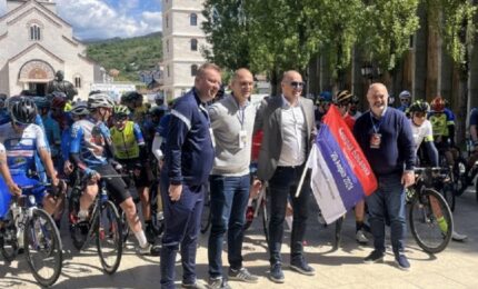 Iz Višegrada startovala treća etapa biciklističke trke “Beograd- Banjaluka”