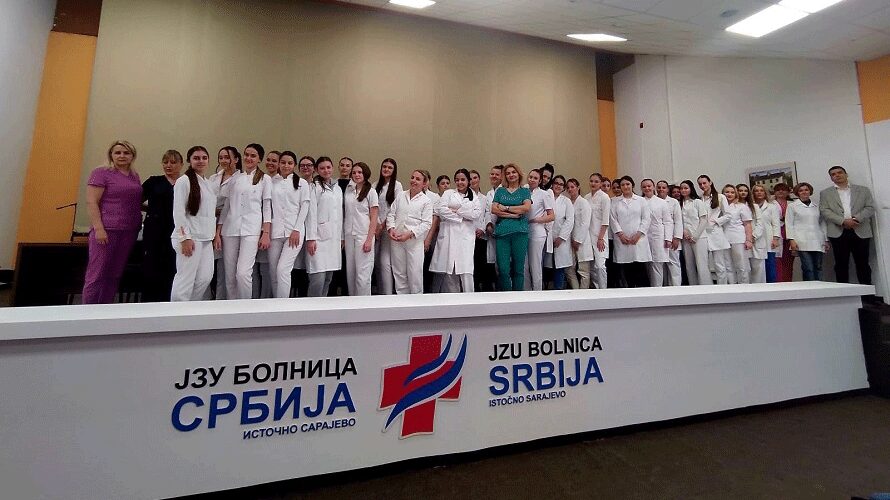 Učenici Srednjoškolskog centra “Srebrenica” posjetili Bolnicu “Srbija”