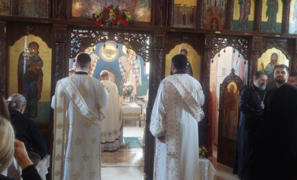 Proslavljena slava Hrama Svetog Vasilija Ostroškog