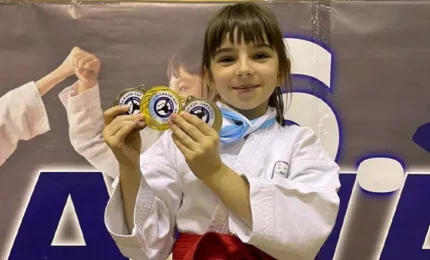 Osmogodišnja Irina sa Pala niže uspjehe u karateu