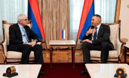 Minić sa šefom Misije OEBS-a: Brzo formiranje vlasti i nastavak ekonomskog razvoja Srpske