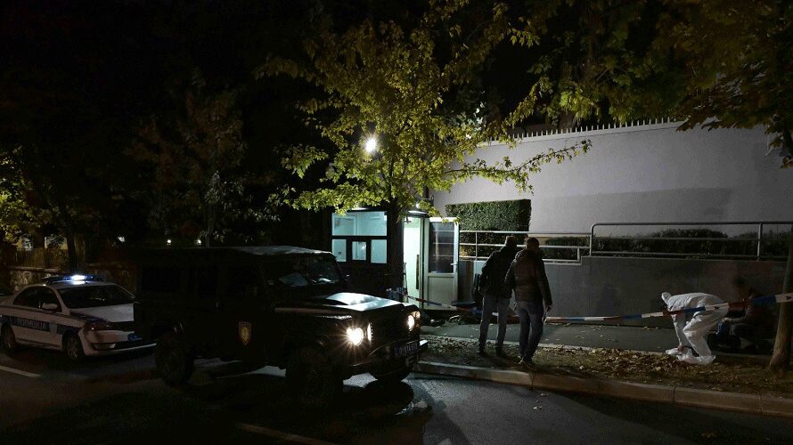Teroristički napad ispred ambasade Izraela u Beogradu, napadač ubijen (VIDEO)